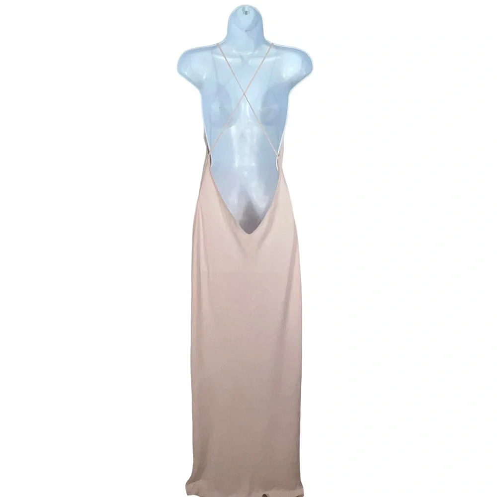Amanda Uprichard X Revolve Lolita Gown in Blush‎ large